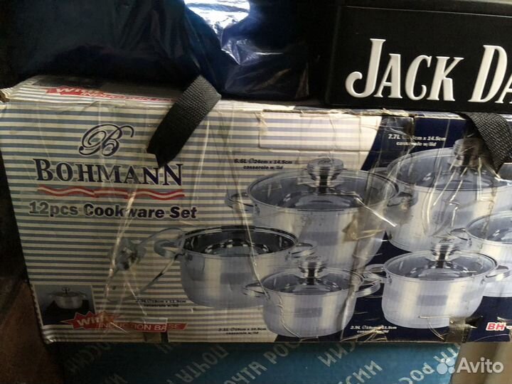 Bohmann 6 кастрюл с крышкам Бохман