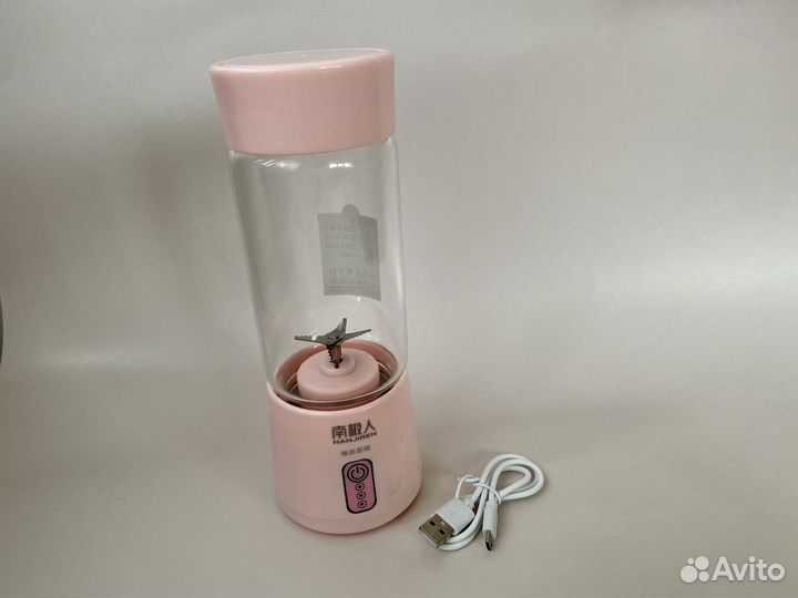 Мини блендер для смузи портативный беспроводной