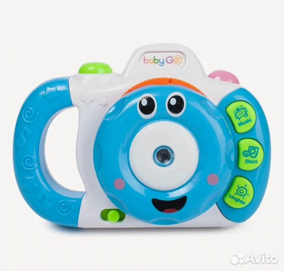 Игрушечный фотоаппарат с проектором