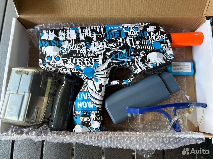 Автомат детский гидрогелевый, пулемет, пистолет