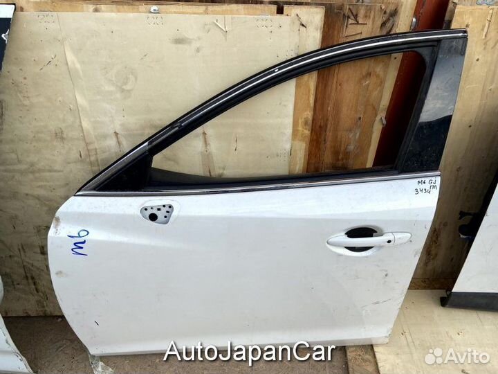Дверь боковая Mazda 6 GJ/GL 2012 передняя левая (б