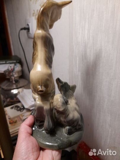 Дружба,статуэтка,керамика СССР