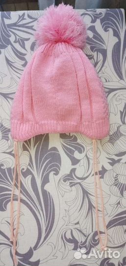 Шапка на конец зимы для девочки 6 лет