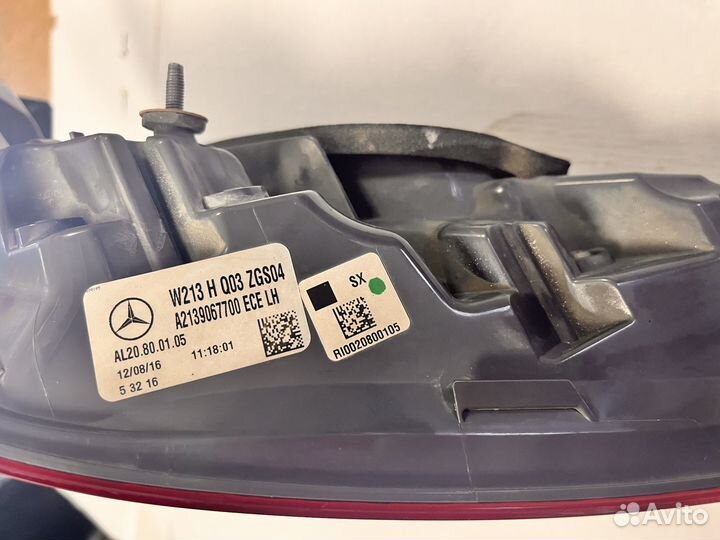 Фонарь задний правый W213