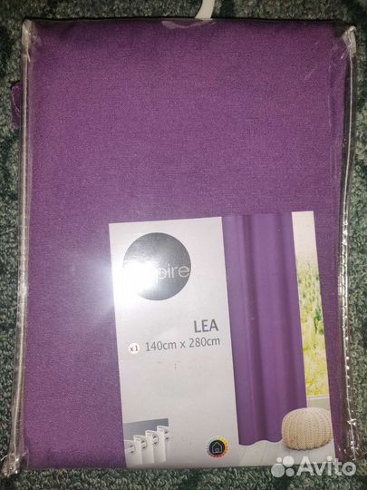 Шторы с люверсами 140/280