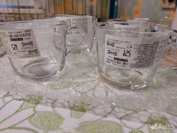 Кружки икея IKEA. Новые