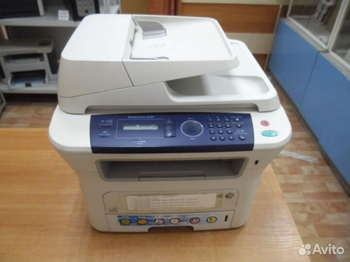 Лазерное мфу Xerox WC 3220 (USB LAN Автопод)