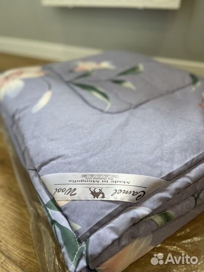 Одеяло из верблюжьей шерсти новое 180/200