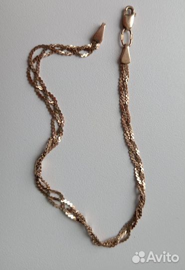 Золотой браслет на руку, 585 проба