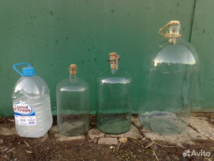 Бутыли старинные для браги,самогона