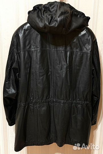 Кожаная куртка мужская 70р