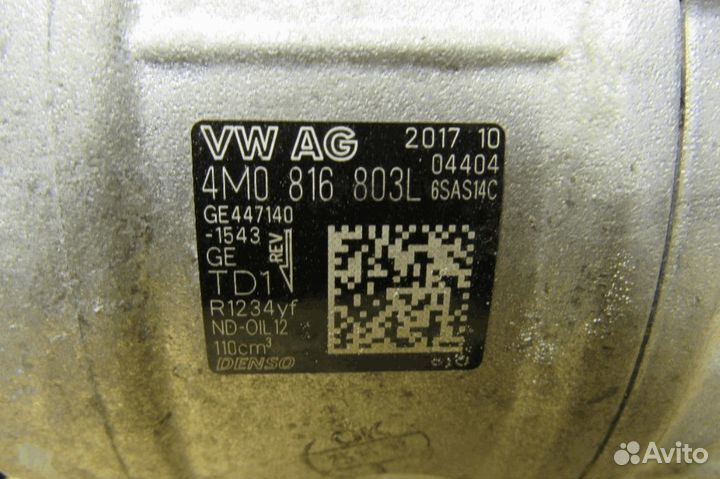 Компрессор кондиционера Audi Q7 4M