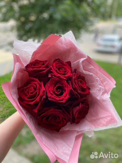 Букет из роз моно в наличии