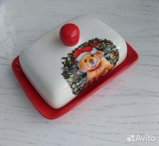 Масленка красно-белая