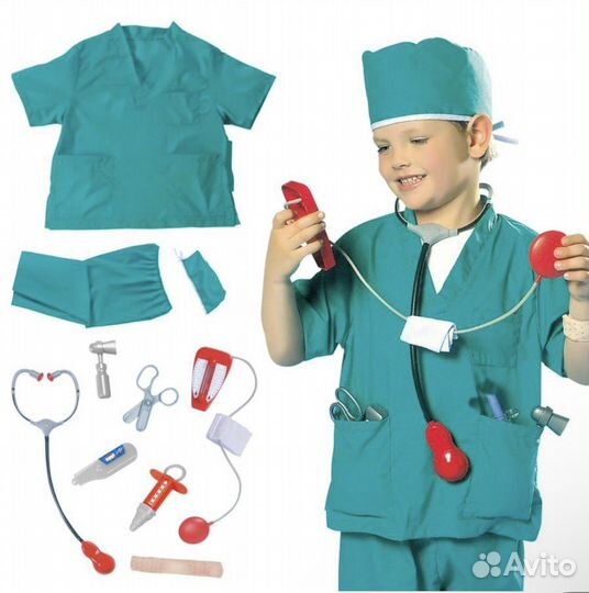 Карнавальный Костюм хирурга 7-8 лет