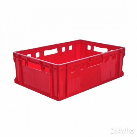 Пластиковый ящик мясной. Ящик для мяса (207)