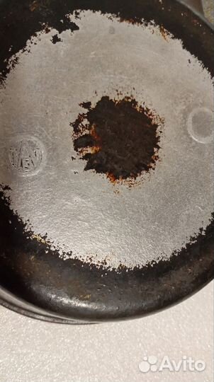 Сковороды из литого алюминия, СССР, тяжелые