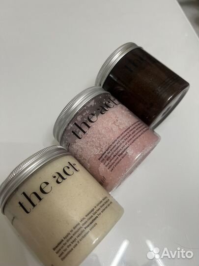 Скраб для тела the act