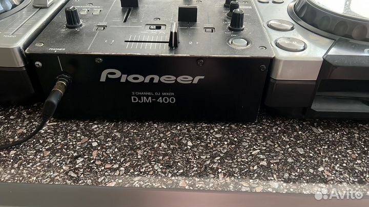 Комплект Pioneer DJM-400+CDJ400