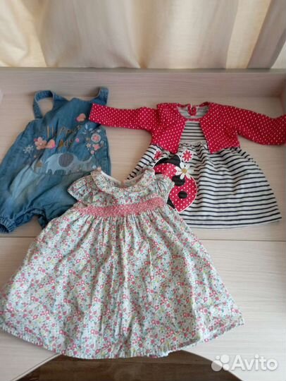 Вещи пакетом на девочку 1 год