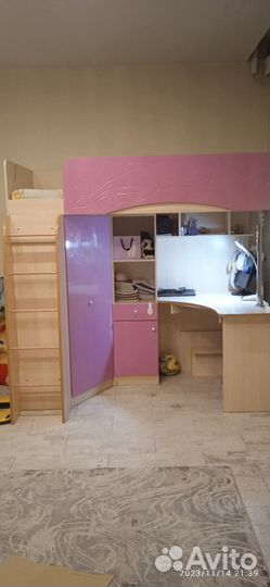 Кровать чердак