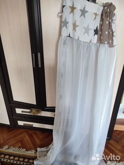 Балдахин в кроватку с держателем