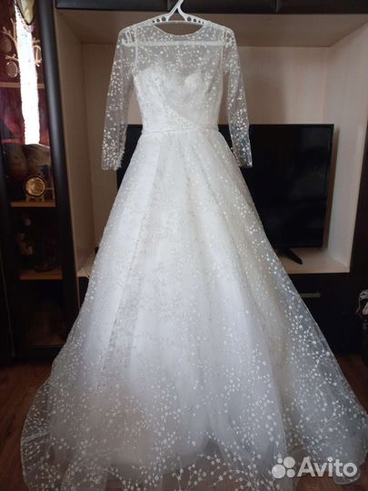Свадебное платье 44 46 новое