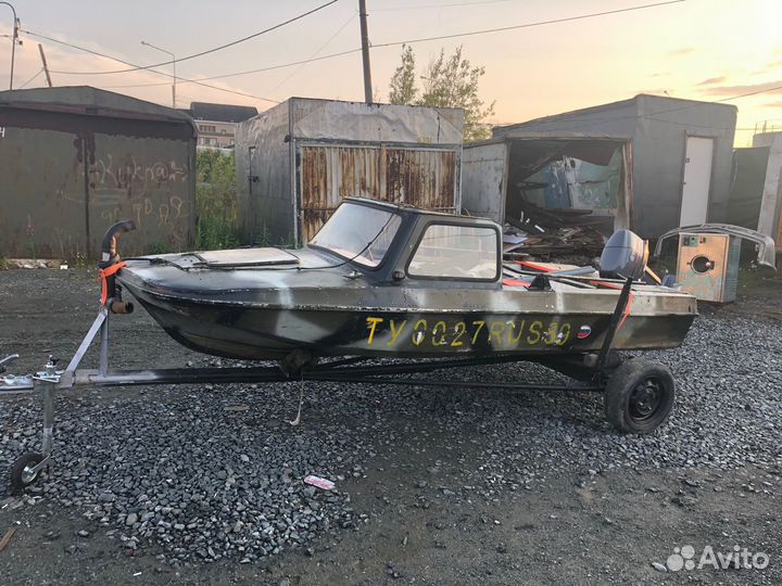 Лодка Обь М с мотором Ямаха 30 л.с