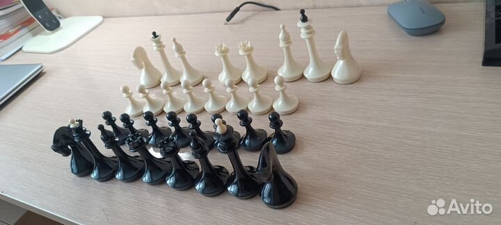 Шахматы СССР пластик