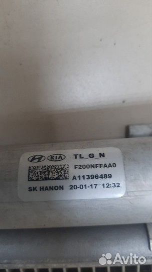 Радиатор кондиционера (конденсер) Hyundai Tucson