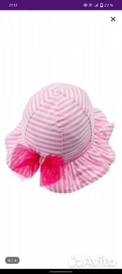 Панама для девочки