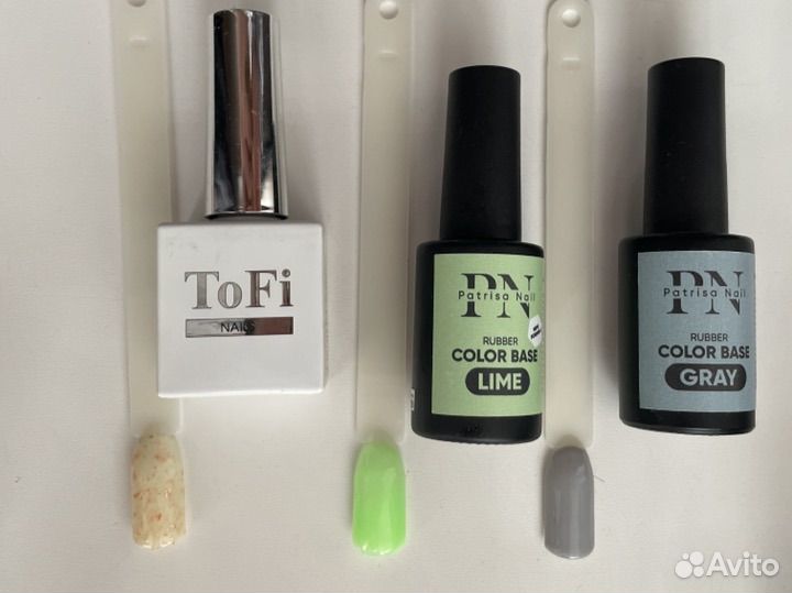 Набор гель лаков бу tofi patrisa nail serebro