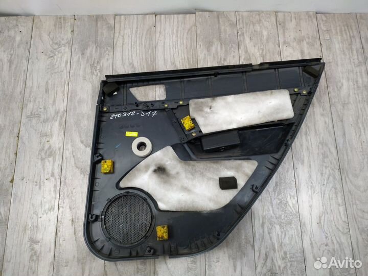 Обшивка двери задней левой Getz Гетц