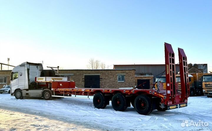 Полуприцеп трал (тяжеловоз) Juterborg JTB-40, 2024