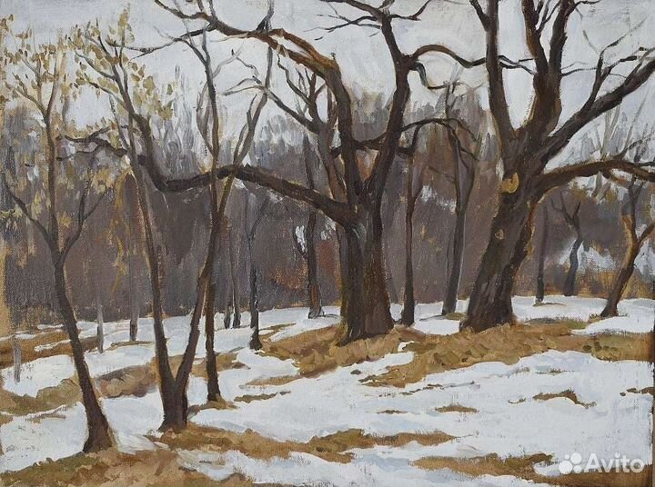 Оттепель в парке усадьбы Загряжских-Строгановых