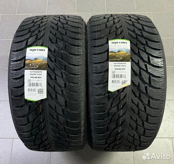 Ikon Tyres Autograph Snow 3 SUV 315/40 R21 и 275/45 R21 115T