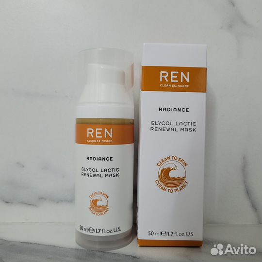 Маска для лица Ren Glycolic Lactic Renewal Mask