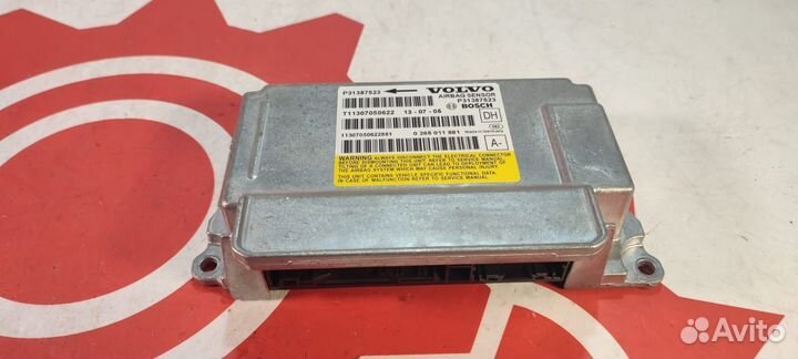 Блок управления Airbag SRS Volvo 31387523