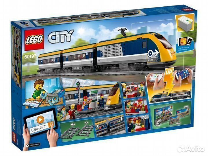 Lego 60197 City Пассажирский поезд