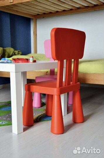 Детский стул IKEA маммут оригинал икеа