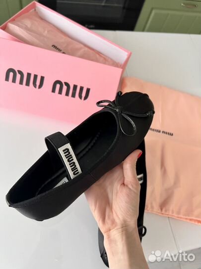 Балетки Miu miu