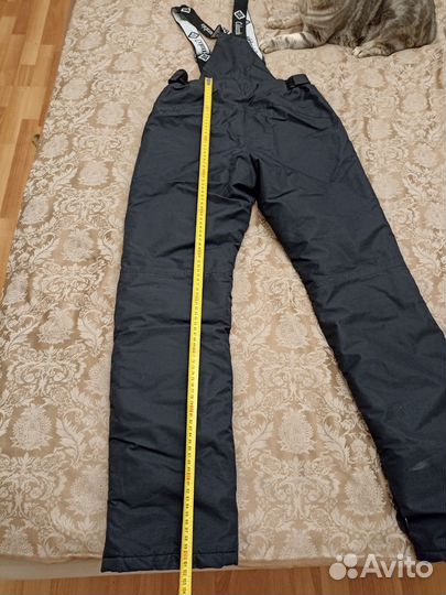 Оригинальные болоневые штаны columbia на подтяжках