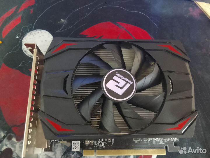 Видеокарта rx 550 2гига