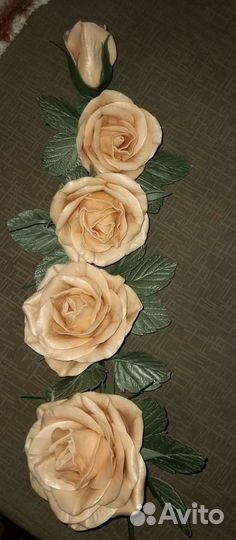 Роза из изолона