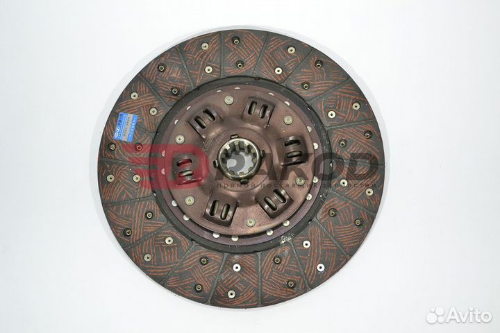 Диск сцепления BAW-1065 eвро-2/3 D300mm 10 шлиц