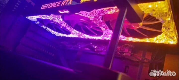 Видеокарта RTX 3070TI GameRock OC на гарантии днс