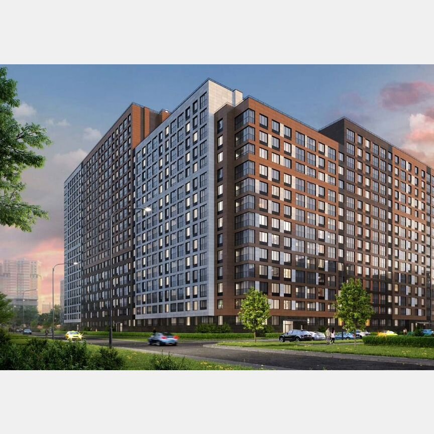 Квартира-студия, 21,6 м², 3/15 эт.