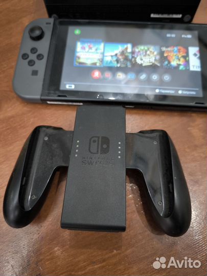 Nintendo switch 64 гб + 128 гб прошитый