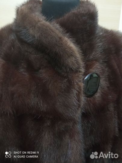 Норковая шуба большого размера 52 54 56