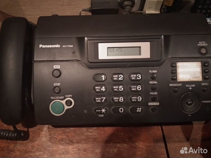 Факс Panasonic KX-FT932
